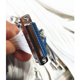 ZSX J30J Connector J30J-37TJL 37Pin Micro-D Male Connector With 1M Pre-wired Harness Complies M83513