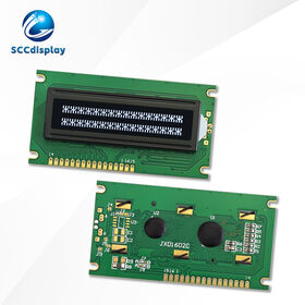 Double row Russian characters SJXD1602C VA White Negative LCD Screen Backlight COB 16*2 Character Dot Matrix LCM Display Module