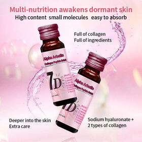 Private Label 50ml Alpha Arbutin Collagen Drink Anti-Melanin Even Skin Tone Oral Beauty Liquid For Women