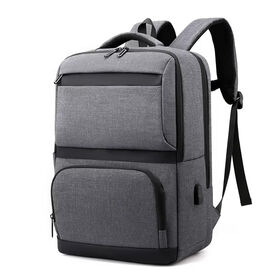 Practical Wear-resistant Oxford USB Charging Business Laptop Backpack for Office Daily Use & Short Business Travel
