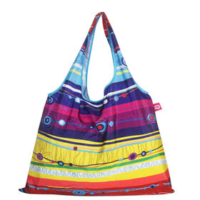 Large Reusable Folding Tote Bag Heavy Duty Polyester