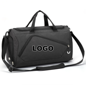 Customized Logo Fashion Polyester Unisex Outdoor Sports Travel Bag Large Capacity Soccer Training Waterproof Gym Fitness