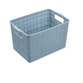 Household Container Cosmetic Storage Basket, Organize with Plastic PP Basket