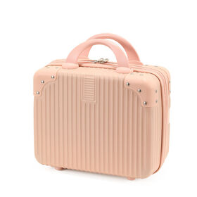 New Portable Large Capacity Retro Carrying Case mini luggage case