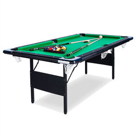 Snooker Billiard Pool Table, Game 8 FT Billiards Table, Household Indoor Multi-function Four-in-One, 49% OFF Billiard Pool Table