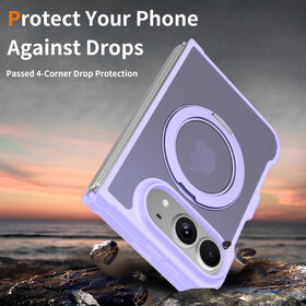 Flexible Hinge Case for iPhone 18 Fold with Raised Lip Camera Guard and MagSafe Compatibility