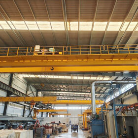 Single Girder Overhead Crane Adjustable Span Bridge Crane 1-32 Ton