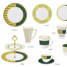 SMF Patent Approved Fine Bone China Dinnerware 57 Piece Set for 8 Luxury Tableware by Eco Friendly Real Gold Decoration LFGB Pass