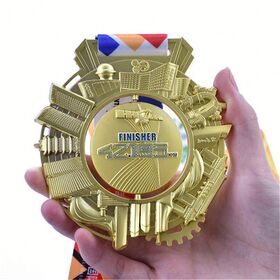 Sport Custom Marathon Medal Custom Logo Race Medals