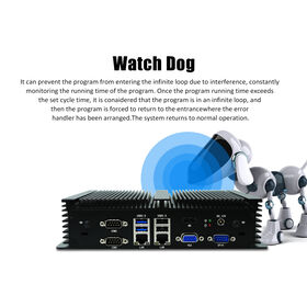 New High Quality Linux Industrial PC Box I7 1185G7 DDR4 Dual LAN RS232 RS485 GPIO Aluminum Alloy Fanless Mini PC
