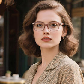 Wholesale classical balck fashion eyeglass female personality glasses anti blue light glasses for women
