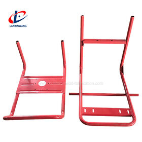 Custom Metal Handcart Stand Tube Bending for Industrial Mixing Equipment