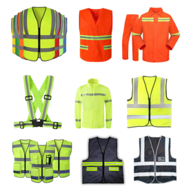 Reflective safety jackets Custom High Visibility Waterproof Durable Safety Vest with Multi-Pocket Design for Industrial Work