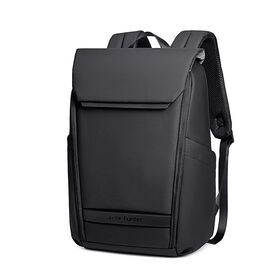 Minimalist Waterproof Flap Laptop Backpack, Durable Business Backpack for Daily Commute & Business Travel