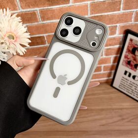 Wholesale 2026 New design TPU+PC phone case with magsafe and hole for heat release fun