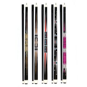 New Carbon Fiber-Coated Shaft Billiard Cue Stick with Maple Wood Construction