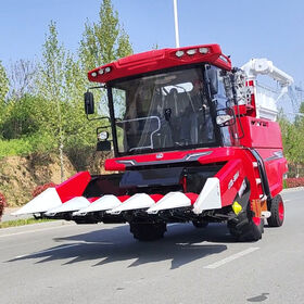 Factory Price 4rows 5rows 200HP Direct Harvest of Corn Kernels Self-propelled Corn Combine Harvester 4YZL-5(G4) for Farming