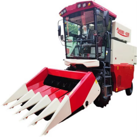 5rows 190HP Direct Harvest of Corn Kernels Self-propelled Corn Combine Harvester 4YZL-5(G4) for Farming