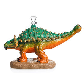 Wholesale Price Height Green Dinosaur Serials New Designed Factory New Hot Phoenix Star 3-D Hand Painting Glass Water Pipe
