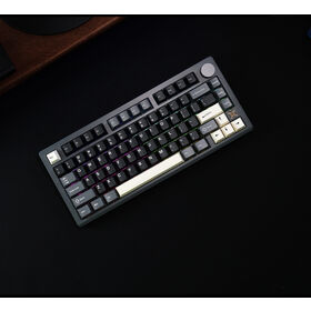 80 keys TK53N+OEM wireless gaming keyboard +tri-mode+RGB Backlight+HIFI Switch+hot swapable Switch +Manufacture+PBT key cap