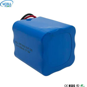 9.6V 6000mAh IFR18650 Rechargeable LiFePO4 Battery Pack For Solar Street Lights Outdoor Camping Lights Electric Sprayers