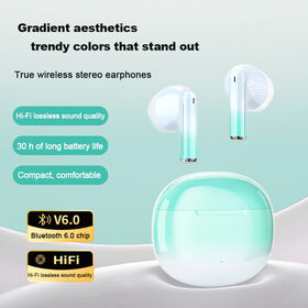Goods 2026 Earbuds Bluetooth 5.4 in Ear Smart Touch Screen Ear Buds 48H Playtime Mini Sleep Headphones Small Design for Sports fun