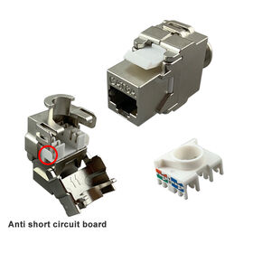 STP CAT5E/CAT6/CAT6A Tool Free Keystone Jack Modular Jack