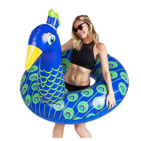 Wholesale Blue Peacock Inflatable Swimming Laps