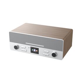 Internet Radio, FM Radio, Bluetooth Speaker with Color Display and Control Knobs Retro Vintage