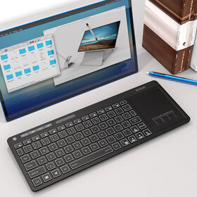 Dual-mode 2.4G BT Wireless Office Keyboard, New 2-in-1 Scissor Structure Membrane Keyboard
