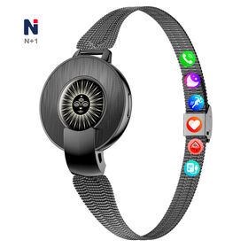 NSQ16 Screenless Couple Smart Band with AI Wellness Insights, Shared Health Tracking, Sleep Monitoring and OEM ODM Customization