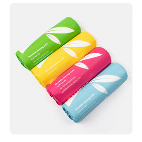 Bamboo fiber kitchen cleaning towel roll