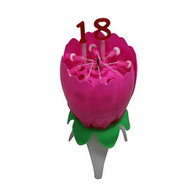 Rotating Musical Candles for Celebrations