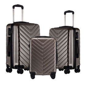 Hard Shell Luggage 3 Piece Set, ABS+PC Travel Suitcase with Silent Universal Wheels Wholesale