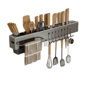 Best Selling Countertop Spice Organizer Adjustable Kitchen Rack Metal Condiment Storage Stand Home
