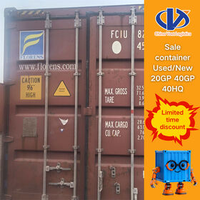 Cheaper Shipping Containers Agent New/use Dry 20'40 GP Container Rates Customized Services Office home From Qingdao to USA Canda