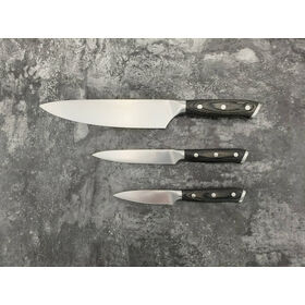 Professional Stainless Steel Kitchen Knife Set Wood Handle Sets