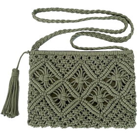Crochet Purses for Women Handmade Crossbody Bag Cotton Boho Shoulder Purse