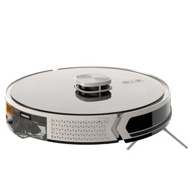 New Self-Emptying Laser Vacuum Sweeper Robotic Wet Dry Sweep Mop Floor Smart Robot Vacuum Cleaner with 5200mah Battery