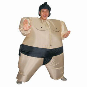 Inflatable costume set for entertainment or sports events, great for promotions