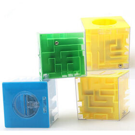 tricky brain teaser money maze puzzle storage gift box