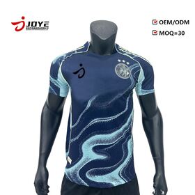 T-Shirt Sublimation Sweatshirt T-Shirt OEM/ODM Vintage Soccer Jersey Custom Design Shape Retention Suitable for Clubs
