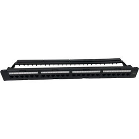 24 Ports Unshielded patch panel