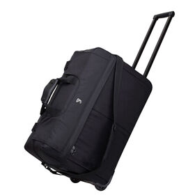 Portable convenient folding shopping bag with wheels