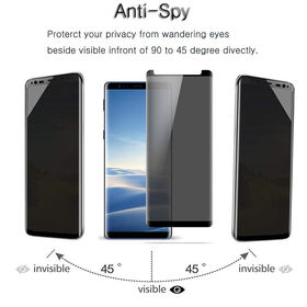 2026 3D Curved Privacy Tempered Glass Screen Protector Film For Galaxy mobile phone