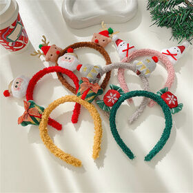 Wholesale Assorted Cartoon Cute Christmas Headbands