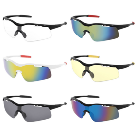 2026 New Trendy Customized Glasses Shades Eyewear Men Ultraviolet-proof High Quality Cycling Colorful UV400 Sports Sunglasses