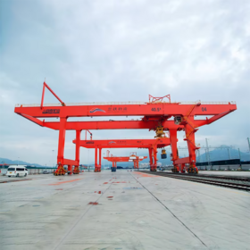 Top-selling item Rail Mounted Container RMG Gantry Crane 50ton 45ton 60ton RMG Double Beam Gantry Crane 70t Port Logistics Using