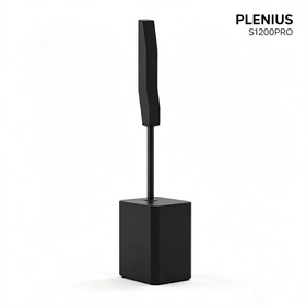نظام عمود الصوت النشط PLENIUS S1200PRO 1200 واط DSP مكبر صوت محمول Line Array بلوتوث TWS للمسرح والفعاليات الخارجية