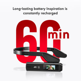 Best 40MP Photo 4K First-Person Wearable Camera 60 Mins Recording EIS Anti-shake Headband Action Cam For Outdoor Cycling Vloggi...